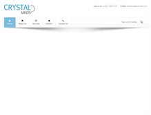 Tablet Screenshot of crystal-minds.com